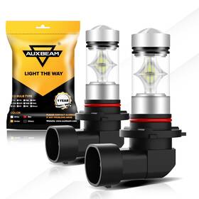 Smafay-fg-0016s Auxbeam 9145 9140 H10 Led Fog Lights Bulbs For Ford F150 2004-2022 Super Bright