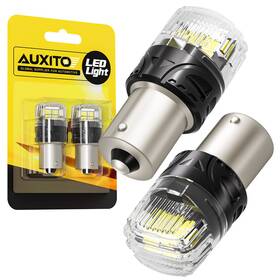 1156-brs-w2 Auxito 2x White 1156 7506 1141 Led Reverse Turn Signal Blinker Parking Light Bulbs Us V