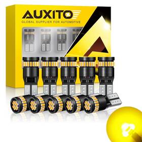 2825 Auxito 168/192/194/175/2825 10x Amber Yellow 194 168 T10 192 Led Marker Side Parking Lights Bulbs Us V
