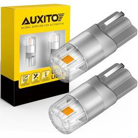 2us-3030smd-t10-y2-eaa-fffu Auxito New Led 194 168 T10 W5w Canbus Dome Amber License Side Marker Light Bulb