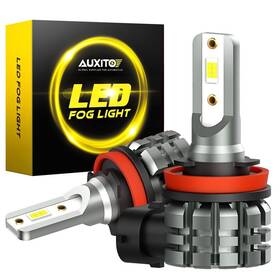 H11-100w Auxito 6000k 4000lm Led Fog Light Bulb Conversion Kit H11 H16 H8 Replace Halogen