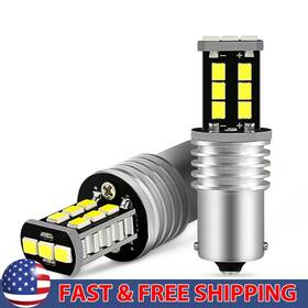 P21w Auxito 738598462640 2x Error Free Canbus 1156 White Led Bulbs Backup Reverse Light Bulb