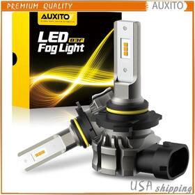 9145 Auxito 782890729062 2pcs H10 9140 Led Light Fog 3000k Golden Yellow 4000lm High Power
