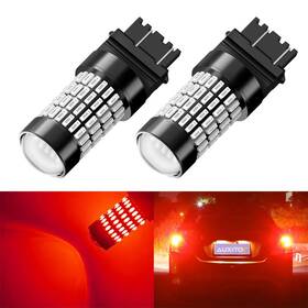 3157 Auxito 782890729123 2x Yellow Red Led Dr Turn Signal Parking Lights Blinker Corner Bulbs