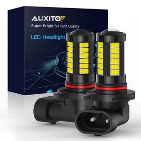 9140 Auxito 782890730686 9145 H10 Led Bulbs 5-side Fog Drl Light 6000k For Ford F-150 2014-18