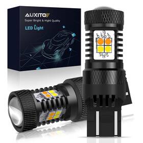 7443 Auxito 782890731614 2x Led Turn Signal Switchback White/amber Drl Parking Light Bulbs V