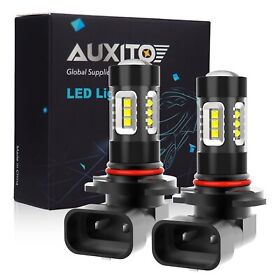 9140 Auxito 80w H10 9145 Daytime Running Fog Drive Light Led Bulb Drl 6000k Cree