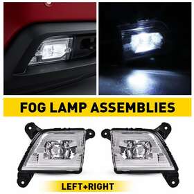 Gm1039239 Auxito 84125494 Led Drl Fog Lights Lamp Fit For 2019-2021 Chevrolet Silverado 1500 Pickup 4-door
