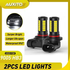 9005-6g33-exb Auxito Lighting Super Bright Led 9145 9005 Driving Fog Light Bulb 6000k White