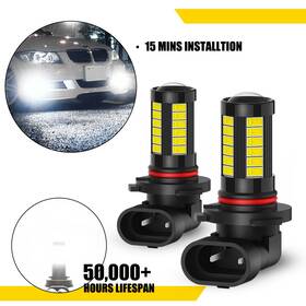 9006-33smd Auxito 9006 Hb4 Led Bulbs Zes Chips 60w 7200lumens 6000k Conversion Kit Low Fog Lights