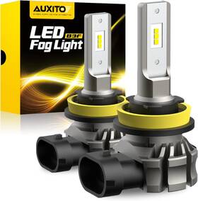 Auxito-h8-b3f Auxito H11/h8/h16 Led Fog Light Bulbs Or Drl 6000 H8/h11/h16 Cool White