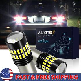 Auxito48h1156 Auxito 1156 Led Reverse 7506 Backup Light Bulbs White 6000k Xenon 2x