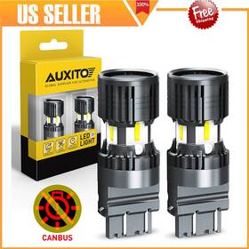 Auxito4kp83157 Auxito 4157 3156 3157 Led Turn Signal Light Bulbs Canbus Anti Hyper Flash White