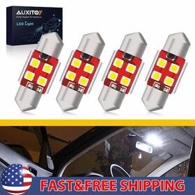 Ft-3014-20w Auxito 4 Pcs 31mm Led Whitedoor License Plate Dome Map Light Lamp Bulbs 12v Au