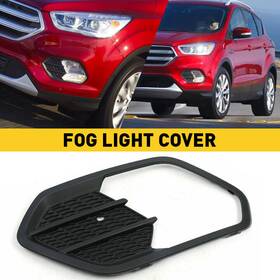 Gj5z-17k946-ab Auxito Left Side Fog Light Cover Lamp Bezel For Ford Escape 2017 2018 2019 Driver Lh