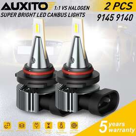 9140 Auxito H10 I9 9145 4000lm Led Fog Light Bulb For Ford Expedition Escape F150 6000k