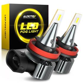 H11jp Auxito I9 H11 H9 H8 Led Fog Driving Drl Bulb Light 3000lm 6000k White Error Free
