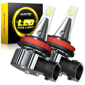 I9-csp Auxito H11 H8 H9 Fog Light Bright 6000k Drl Led Driving Bulbs 4000lm Newest 100w