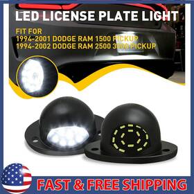 Pzd-ram-94-01ear1 Auxito 2x Led License Plate Light For Dodge 34366 Ram 1500 2500 3500 Pickup Us B