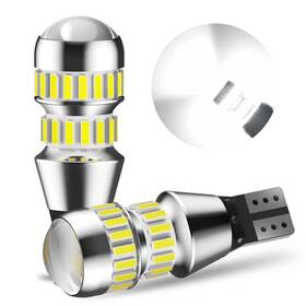 T15-42h-dd-w2 Auxito Led Reverse Back Up Light Bulb 921 912 W16w 904 906 916 Canbus White 2x