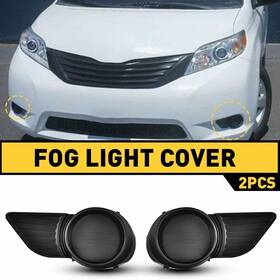 To1039169 Auxito For 2011-2017 Toyota Sienna Lh Driver Passenger And Rh Side Fog Light Covers New