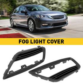 Wdk-accord-13-15yk Auxito Fit For 2013-2015 Honda Accord Fog Light Covers Left And Passenger Side Set Of 2 A