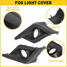Wdk-crosstrek-18-20 Auxito For Crosstrek 2018-2020 Subaru Fog Light Bezel Lamp Cover And Left Right