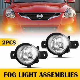 Auxito Xpd-kkk-49411 2x Front Clear Lens Bumper Fog Light Lamp Assembly For Toyota &lexus Accessories