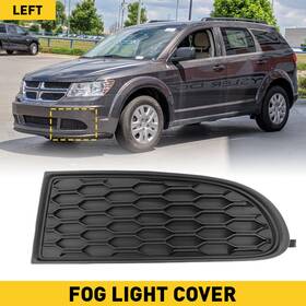 Xpd-wdh-38123 Auxito New Fog Light Cover Cap Fit For 2011-2020 Dodge Journey Left And Driver Side Black