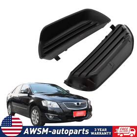 2128-06050 Awsm Autoparts Pair Set Fog Light Hole Cover For 2007 2008 2009 Toyota Camry
