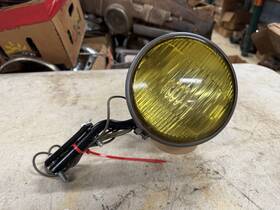 524-a B-l-c Vintage Guide 5 Yellow Fog Lamp Model #