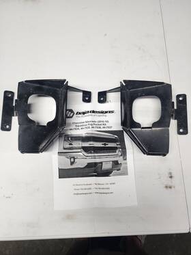 447536 Baja Designs 2016-18 Chevrolet Silverado 1500 Led Squadron Fog Light Mount