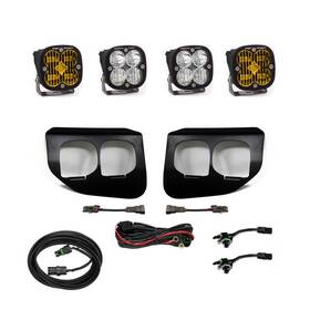 447739 Baja Designs Bad. Amber Fog Lights Dual Fpk Sae/sport Fits Ford Super Duty 20