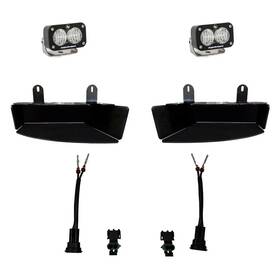 448042 Baja Designs For Ram 3500 19-22 Light Kit Fog Location Mounted S2 Sport 2.93 Inch 2x12w