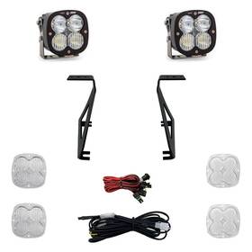 448060 Baja Designs A-pillar Mounted Xl80 4.43 Inch 2x80w Square Driving/combo Beam Led Light Kit