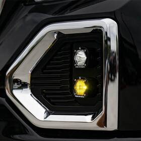 448084 Baja Designs Fits Gmc Sierra 1500 Fog Pocket Mount Kit Clear Spot &