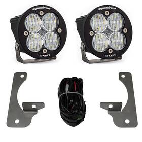 448147 Baja Designs Squadron-r Sport Fog Pocket Light Kit For 2007-2009 Jeep Wrangler