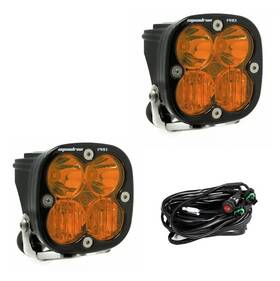 497813-fa Baja Designs 3 Inch Squadron Pro Factory Amber Driving/combo Beam Led Lights Pair