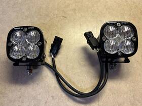 557805-668001 Baja Designs Squadron Sport Led Pair Wide Cornering Lights Kit And Rock Guards