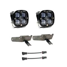630821 Baja Designs Squadron Sae Clear Fog Pocket Light Kit For 99-10 Ford F-250/f-350