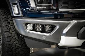 Rdp-9018 Baja Designs Triple Squadron Sport Combo/sae Fog Lights For 21 Ford Raptor