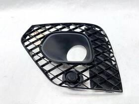 36a807893 Bentley 16-22 Bentayga Front Left Side Bumper Fog Light Grille Cover Panel Oem