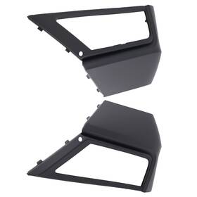 56dvi7 Bfo Pair Front Bumper Fog Lamp Grille Cover Set For Vw Tiguan S Se Sel 2018-2021