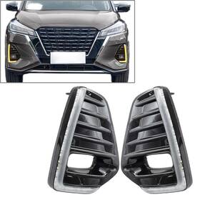 Bfyaccountusa 211311219603 2x Led Drl Daytime Running Light With Turn Signal Lamps For Nissan Kicks 2021 Usa