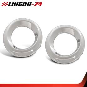 Big024242 Big-wheel Fit For 2009-2012 Toyota Rav4 Fog Lamp Bezel Trim Left And Right Light Hole