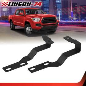 Big100606 Big-wheel Upper Hood Ditch Cube Led Light Mount Brackets Fit For 2005-2015 Toyota Tacoma