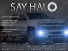 Bl-04sierra-white Blinglights White Angel Eye Halo Fog Lamps Driving Lights Kit