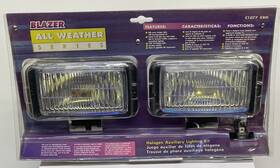 C1077-kbm Blazer Vtg Halogen Auxiliary Light Kit Fog All Weather Clear Driving Lamp