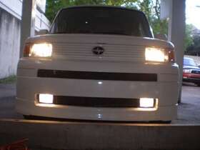 Bl04scxb3x6c Bling Lights Blinglights Branded Fog Grill For 2004 2005 2006 2007 Scion Xb