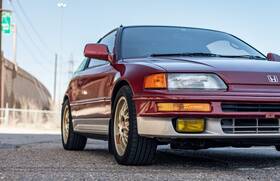 Civicrxbl3x6y Bling Lights Blinglights Brand Gold Fog Lamps For 1988 1989 1990 1991 Honda Cr-x Civic Si Sir
